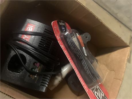 Ryobi Charger W/Batteries & More