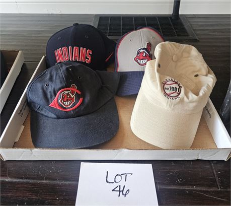 Mixed Cleveland Indians Ball Caps