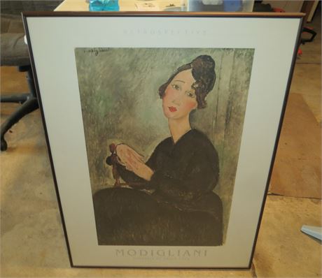"Portrait Of Dēdie" Print