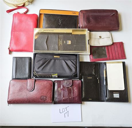 Mixed Wallets Yves Saint Laurent Traveon, Amity Goodrich Billfold & More