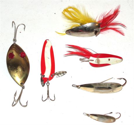 Assorted Fishing Lures: Spoons