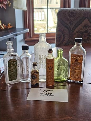 Mixed Vintage/Antique Medical & Tonic Bottles