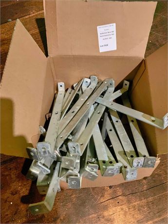 Metal Mounting Bracket Hardware Lot (1 Box)