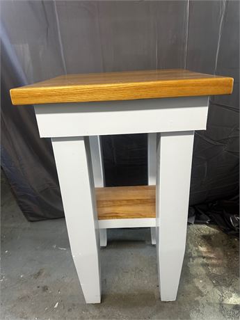 Small Butcher block table