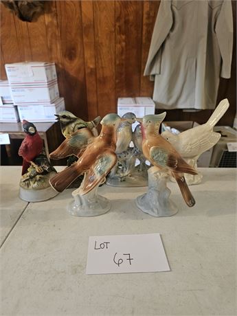 Mixed Bird Figurines
