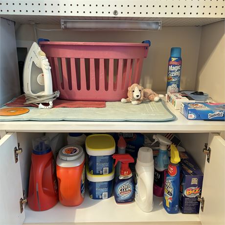 Laundry Cupboard Cleanout