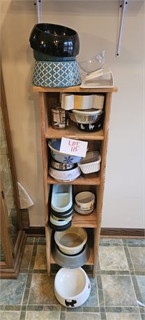 Mixed Pet Bowls- Size & Style Vary