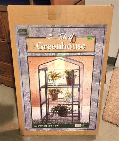 3-Shelf Greenhouse