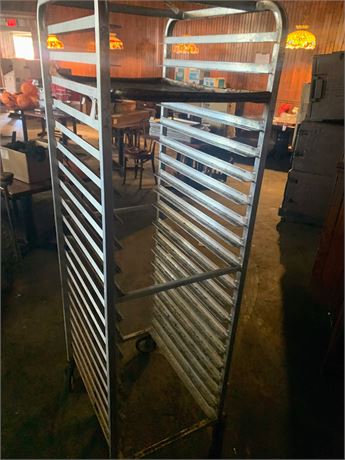 Aluminum Bakery Bun Pan Rack/Cart