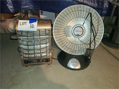 Presto Heat Dish Space Heater & Scovil Markel NuTone Heater
