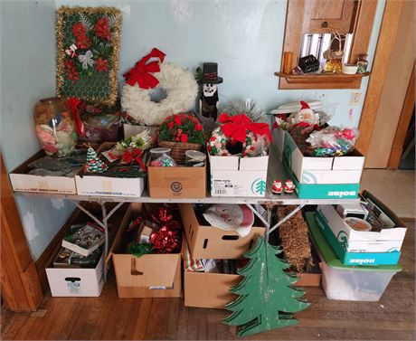 Large Christmas cleanout