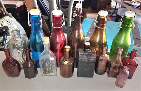 Vintage Bottles/Glassware