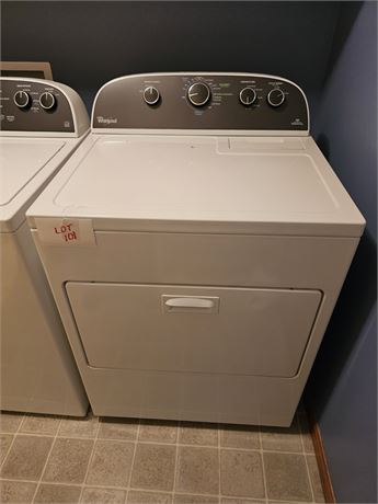 Whirlpool Sensor Drying HE Dryer
