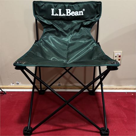 L.L. Bean Forest Green Folding Lawn Chair