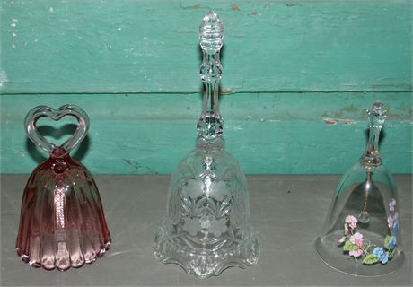 3 Crystal Bells