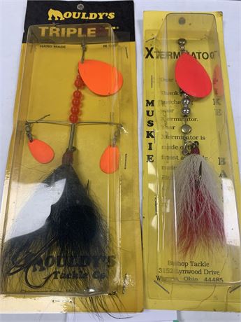 Muskie Lures - Mouldy's Triple T - Xtermrator