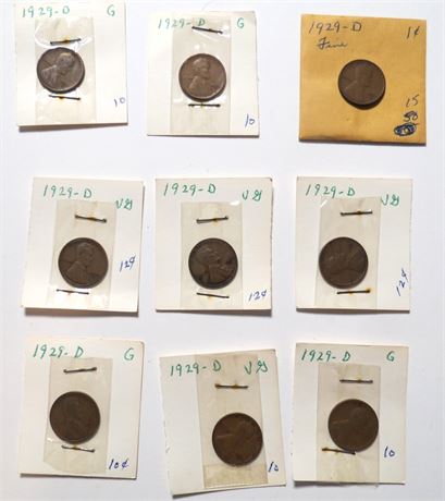 1929D Pennies