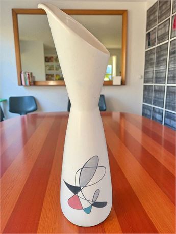 1950s Metlox Poppytrail California Contempora Freeform Geometric Pitcher/Vase