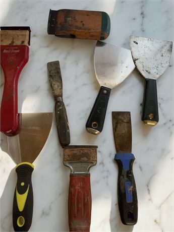 Putty Knife Tool Lot