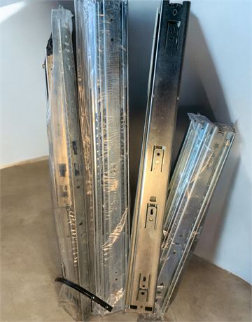 Metal Drawer Slides Lot