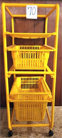 Yellow Storage Rack