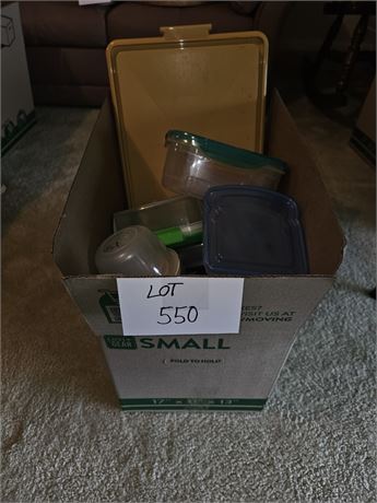 Mixed Storage Plastic Containers