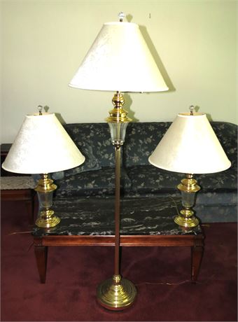 Set of 3 Matching Lamps