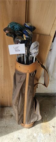 Mixed Macgregor Golf Clubs, Bag & More