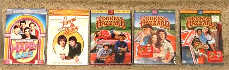 Happy Days, Laverne & Shirley, Dukes of Hazzard DVD's