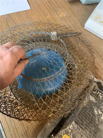 Wire Fish Basket Lot of 2