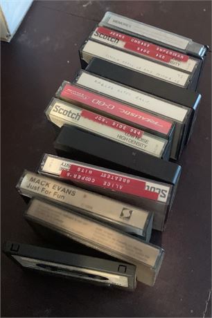 Vintage Cassette Tape Lot