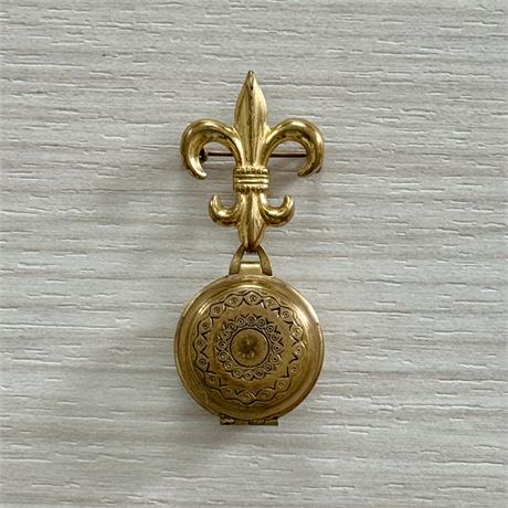 1940's Bob Hope Doris Day Swan Soap Promotional Advertising Locket