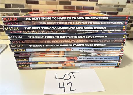 MAXIM Magazine Lot- 15 Issues