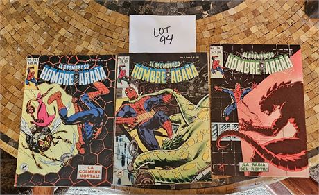 1980's Comic Books Spider-Man 246,247 & 252