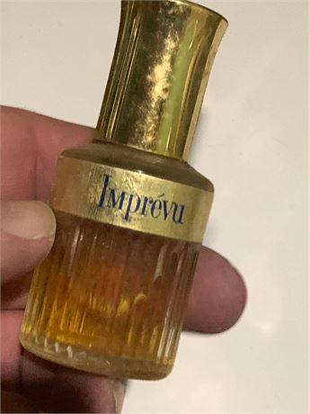 Imprévu Perfume by Coty Created By Perfumer Bernard Chant Ribbed Glass Bottle