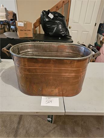Antique Copper Kettle