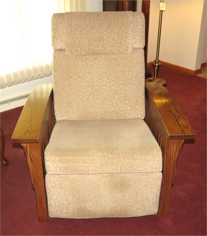 Millwood Wholesale Inc. Wood Frame Recliner