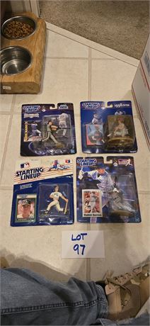 Vintage Starting Lineup Baseball Figurines
