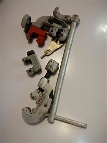 Basin Wrench & Tubing Cutter Lot