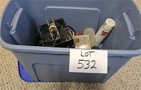 Remote Control Mixed Lot- Chargers, Spray Cleaners & More