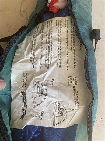 One Man Camping Tent
