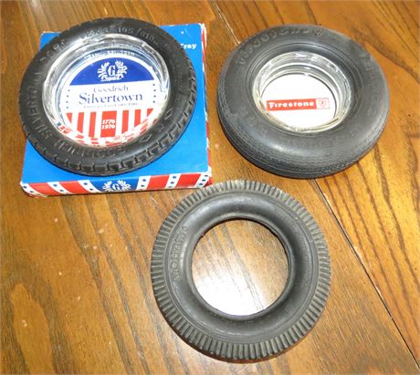 Firestone/Goodrich Tire Ashtrays