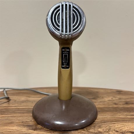 Vintage Astatic Microphone and Stand