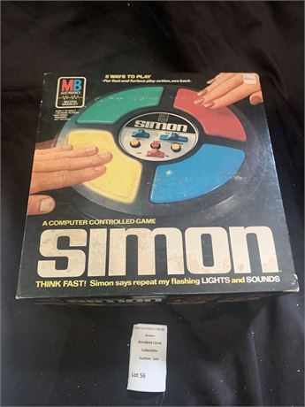 Vintage Simon Computer Controlled Game - Original Box