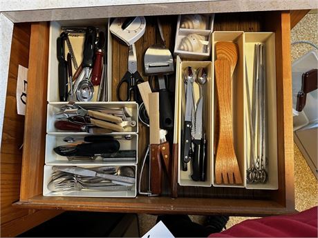 Flatware Drawer Clean Out