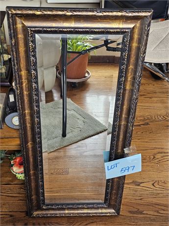 Wall Mirror with Beveled Glass