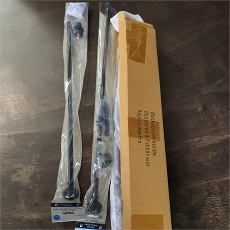 Mainstays Decorative Curtain Rods, Backsplash Lot