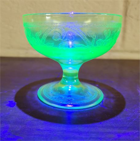 Uranium Glass Cup