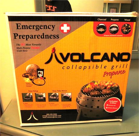 Volcano Collapsible Propane Grill