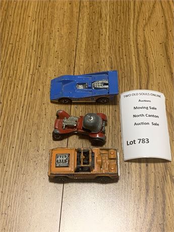 Vintage Red Line Hot Wheels Cars - Lot of 3